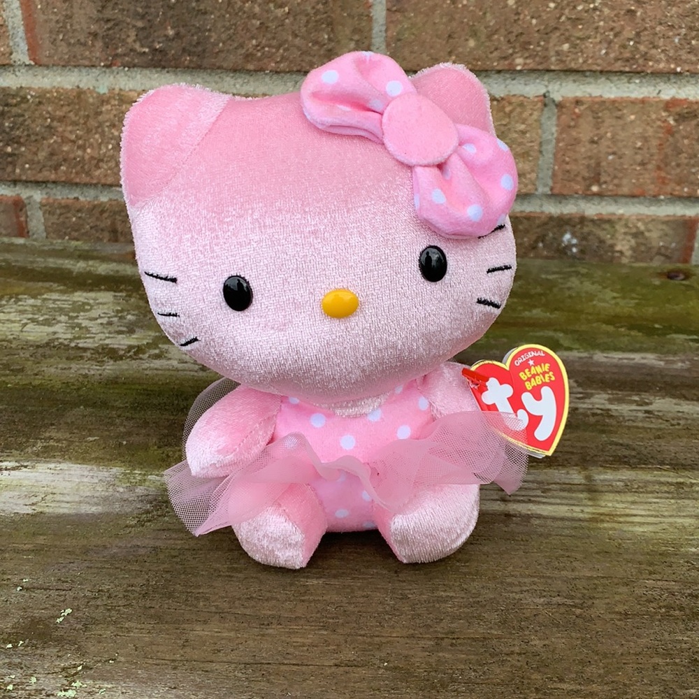 Ty x Sanrio Pink Tutu Hello Kitty 6” plush